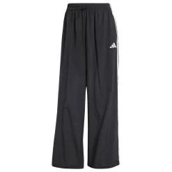 Pantaloni sportivi cargo a gamba larga da Donna neri adidas