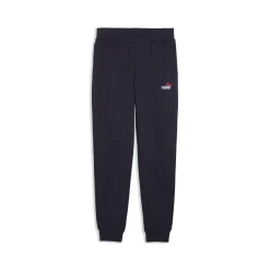 Pantaloni sportivi da uomo blu Puma con logo e vita elasticizzata