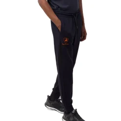 Pantaloni sportivi da uomo blu e arancioni Tonino Lamborghini