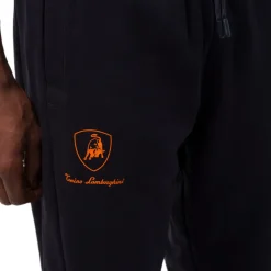 Pantaloni sportivi da uomo blu e arancioni Tonino Lamborghini