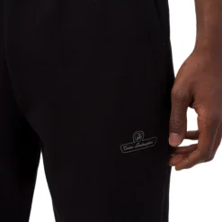 Pantaloni sportivi da uomo neri con tasche Tonino Lamborghini