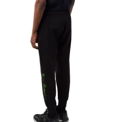 Pantaloni sportivi da uomo neri e verdi Tonino Lamborghini