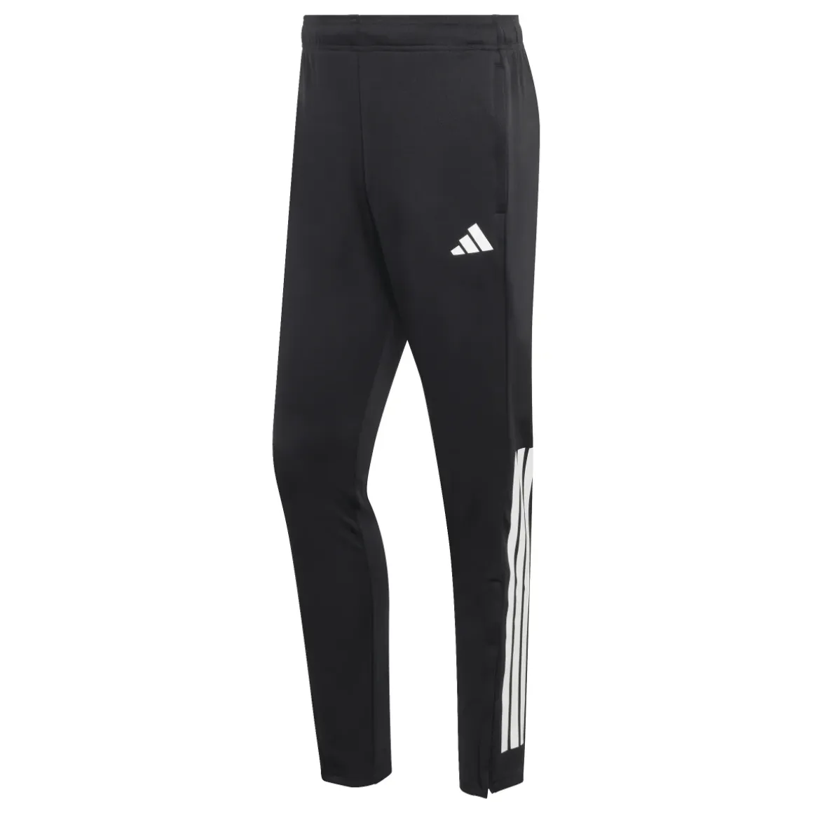 Pantaloni sportivi da uomo neri con iconiche 3-Stripes bianche adidas