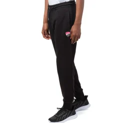 Pantaloni sportivi neri da Uomo con logo e vita elasticizzata Ducati Corse