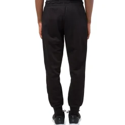 Pantaloni sportivi neri da Uomo con logo e vita elasticizzata Ducati Corse