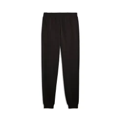 Pantaloni sportivi neri da Uomo con logo frontale in contrasto Puma