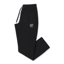 Pantaloni sportivi neri Uomo con Coulisse e logo laterale Ducati Corse