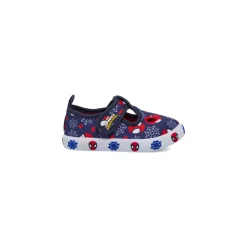 Pantofole Blu da Bambino in tela con grafiche Spiderman