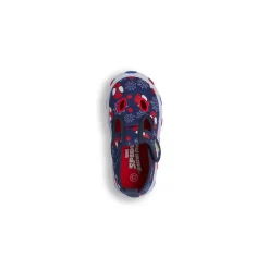 Pantofole Blu da Bambino in tela con grafiche Spiderman