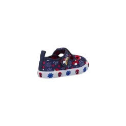 Pantofole Blu da Bambino in tela con grafiche Spiderman