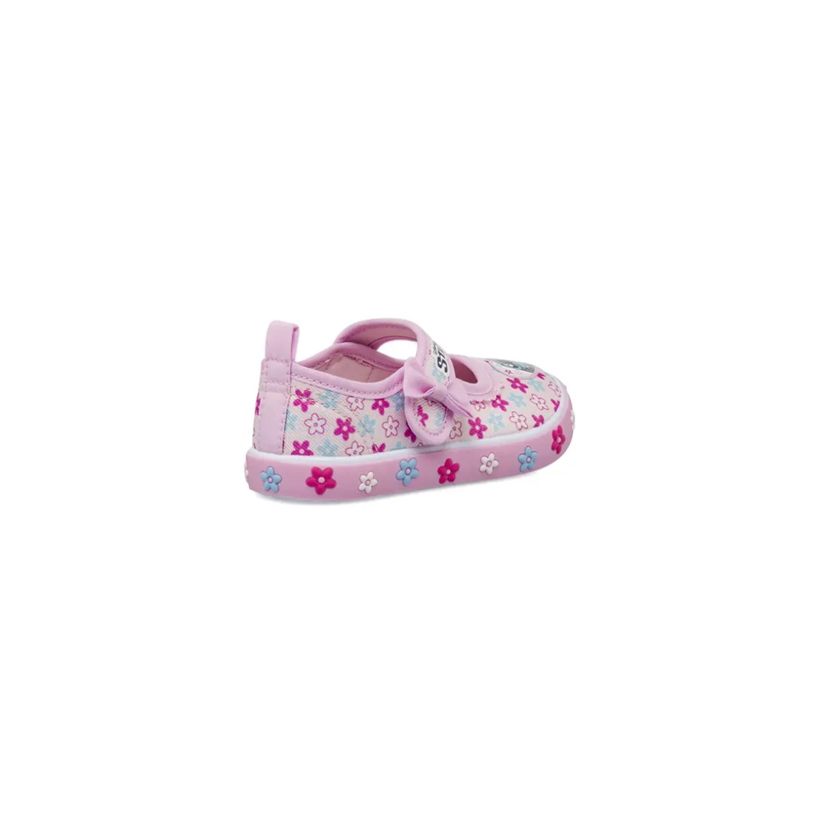 Pantofole rosa da Bambina con fiori e cinturino Lilo & Stitch