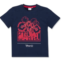 Pigiama corto blu e rosso da bambino Avengers