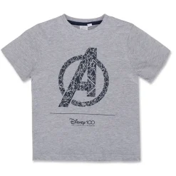 Pigiama corto grigio e nero da bambino Avengers