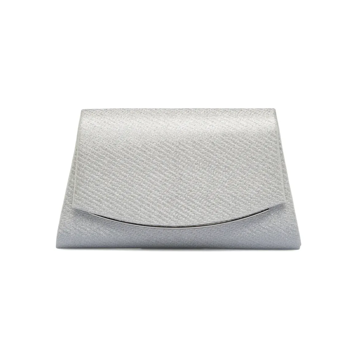 Pochette Argento glitter con tracolla removibile Lora Ferres