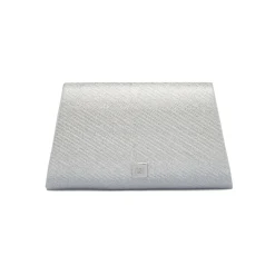 Pochette Argento glitter con tracolla removibile Lora Ferres