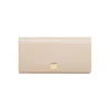 Pochette elegante da Donna nude con dettaglio oro Lora Ferres