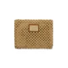 Pochette mare beige da Donna effetto paglia Camomilla Milano