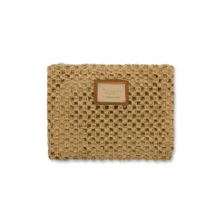 Pochette mare beige da Donna effetto paglia Camomilla Milano