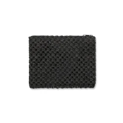 Pochette mare nera da Donna effetto paglia Camomilla Milano