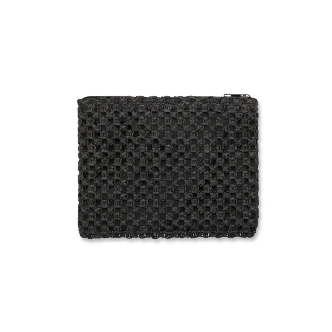 Pochette mare nera da Donna effetto paglia Camomilla Milano