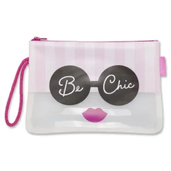 Pochette Mare Rosa Camomilla Milano Donna in Plastica Trasparente