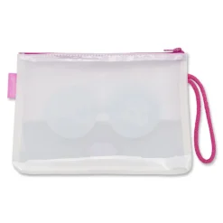 Pochette Mare Rosa Camomilla Milano Donna in Plastica Trasparente