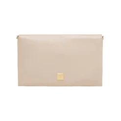 Pochette Nude da Donna con patta a busta e catena oro Lora Ferres