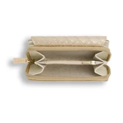 Pochette Oro da Donna con pattina intrecciata Naj Oleari