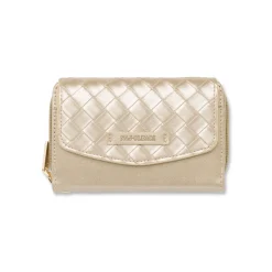 Pochette Oro da Donna con pattina intrecciata Naj Oleari