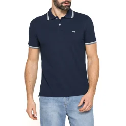 Polo da Uomo a maniche corte in cotone con logo Carrera Jeans
