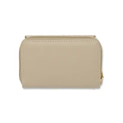 Portafoglio Beige da Donna con patta effetto intrecciato Naj Oleari