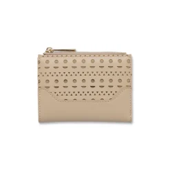 Portafoglio beige da Donna con motivi geometrici Lora Ferres