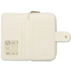 Portafoglio beige da Donna con borchie dorate Giulia Pieralli