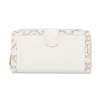 Portafoglio bianco da Donna con stampa monogram Giulia Pieralli