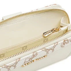 Portafoglio bianco da Donna con stampa monogram Giulia Pieralli