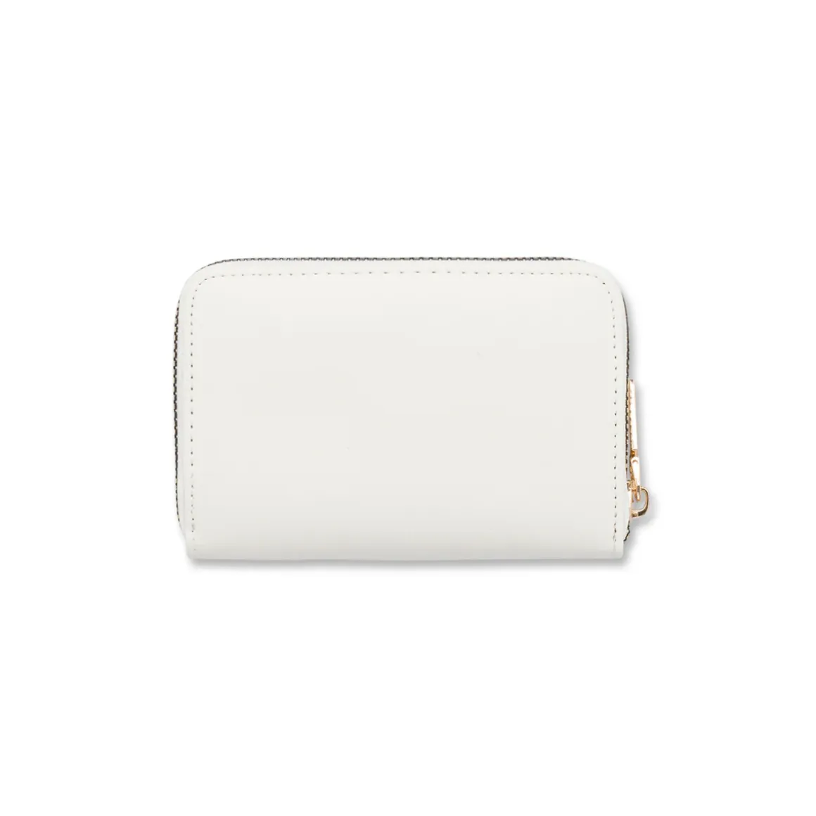 Portafoglio bianco da Donna con zip e logo Swish Jeans
