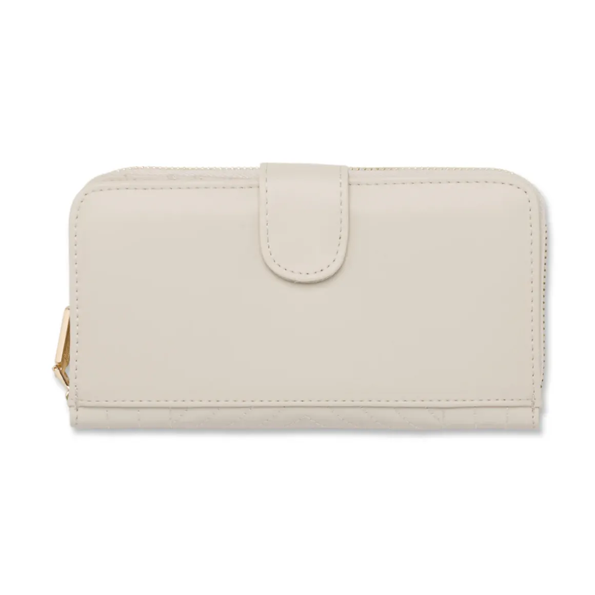 Portafoglio bianco off-white Donna con trama trapuntata Giulia Pieralli