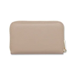 Portafoglio da Donna Beige con chiusura zip-around Lora Ferres