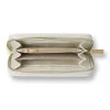 Portafoglio da Donna bianco con chiusura zip-around Lora Ferres