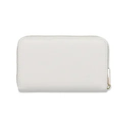 Portafoglio da Donna bianco con chiusura zip-around Lora Ferres