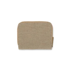 Portafoglio da Donna Marrone e Beige con scomparti e zip Lora Ferres
