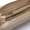 Portafoglio da Donna rosa cipria con zip-around Lora Ferres