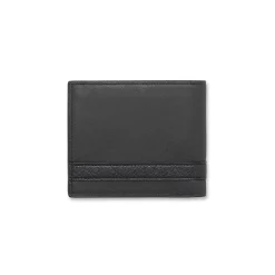 Portafoglio da uomo nero Carrera Jeans con tasche varie