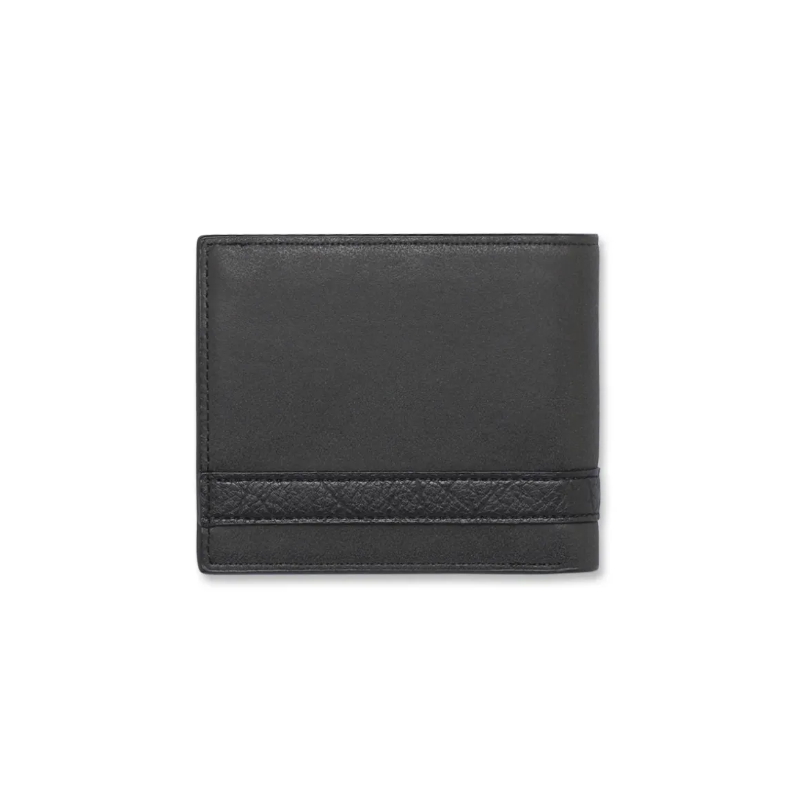 Portafoglio da uomo nero Carrera Jeans con tasche varie