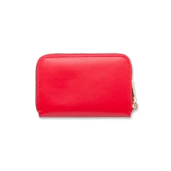 Portafoglio rosso da Donna con zip e logo Swish Jeans