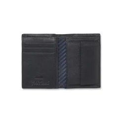 Portafoglio verticale da Uomo Blu con inserto portamonete Jaguar