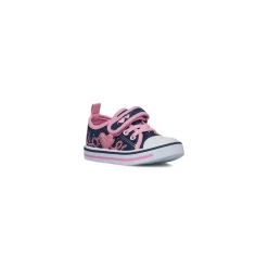 Primi passi blu da Bambina con dettagli rosa Le scarpe di Alice