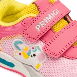 Primi passi rosa da Bambina con unicorno e strappi Primigi