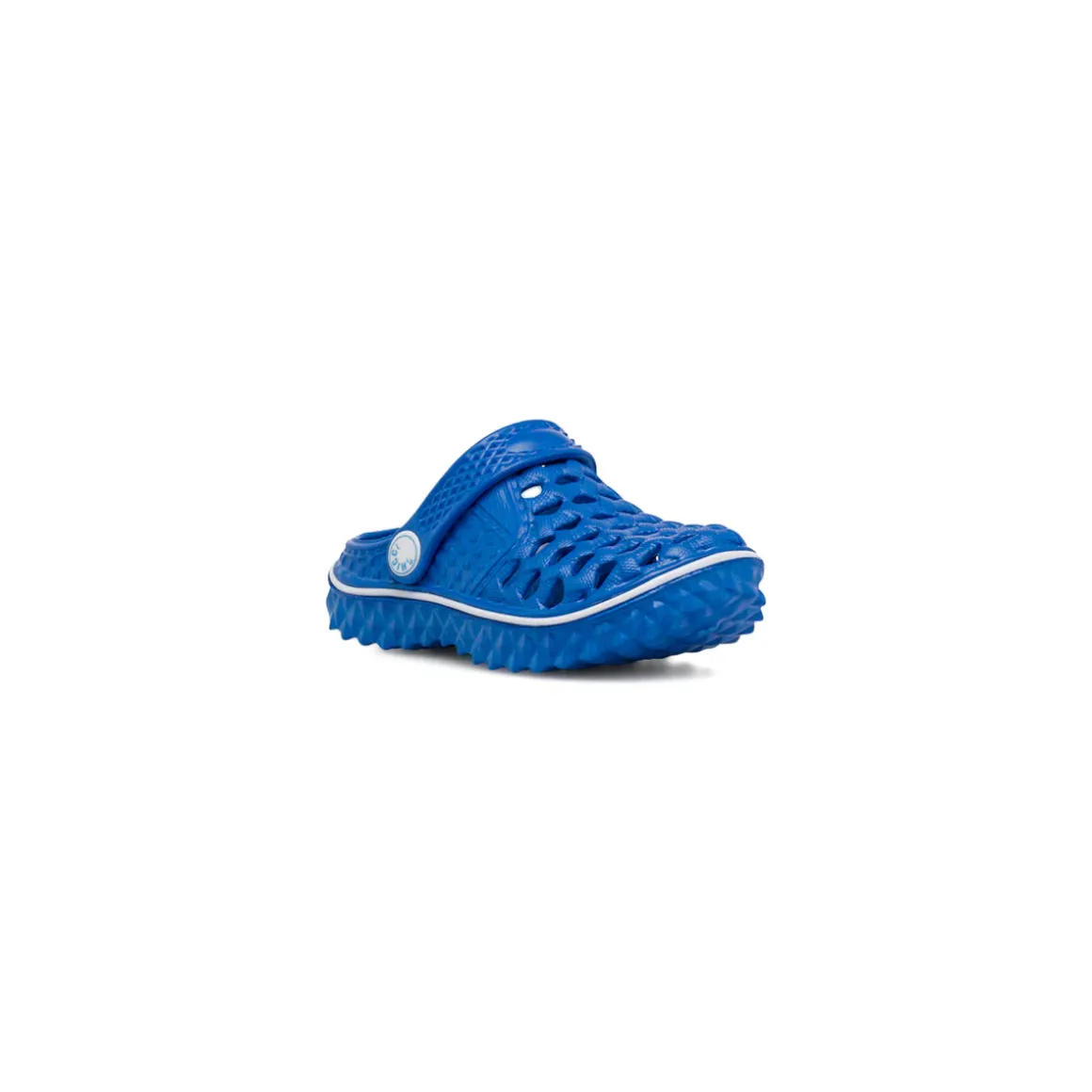 Sabot primi passi blu Bambino con tomaia traforata e cinturino Chicco
