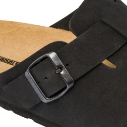 Sabot Uomo neri con fibbia regolabile Riflessi Urbani